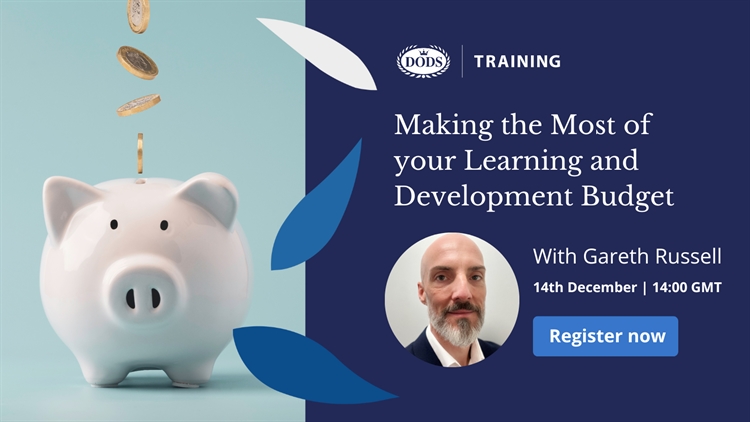 Webinar recording: Making the Most of your Learning and Development Budget